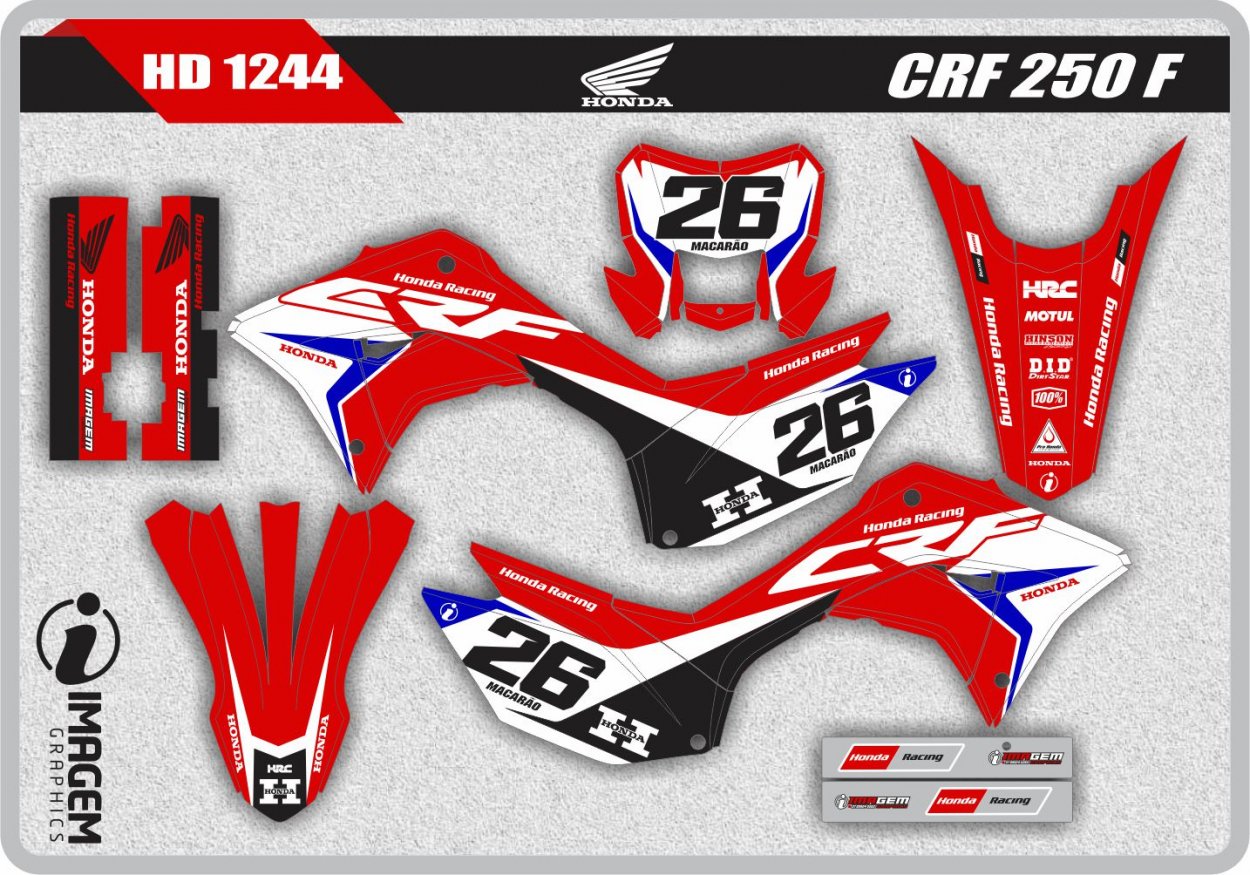 HD 1244 CRF 250 F 