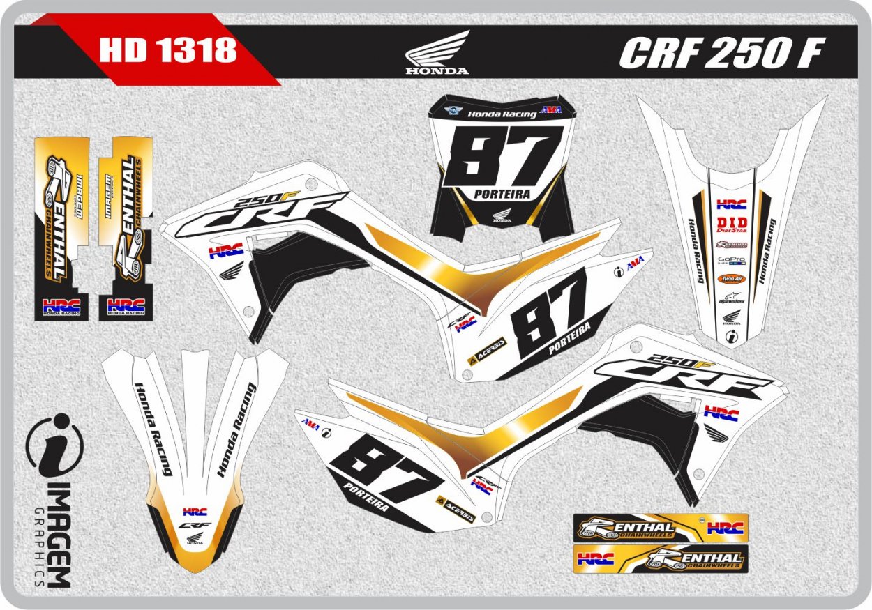 HD 1318 CRF 250 F