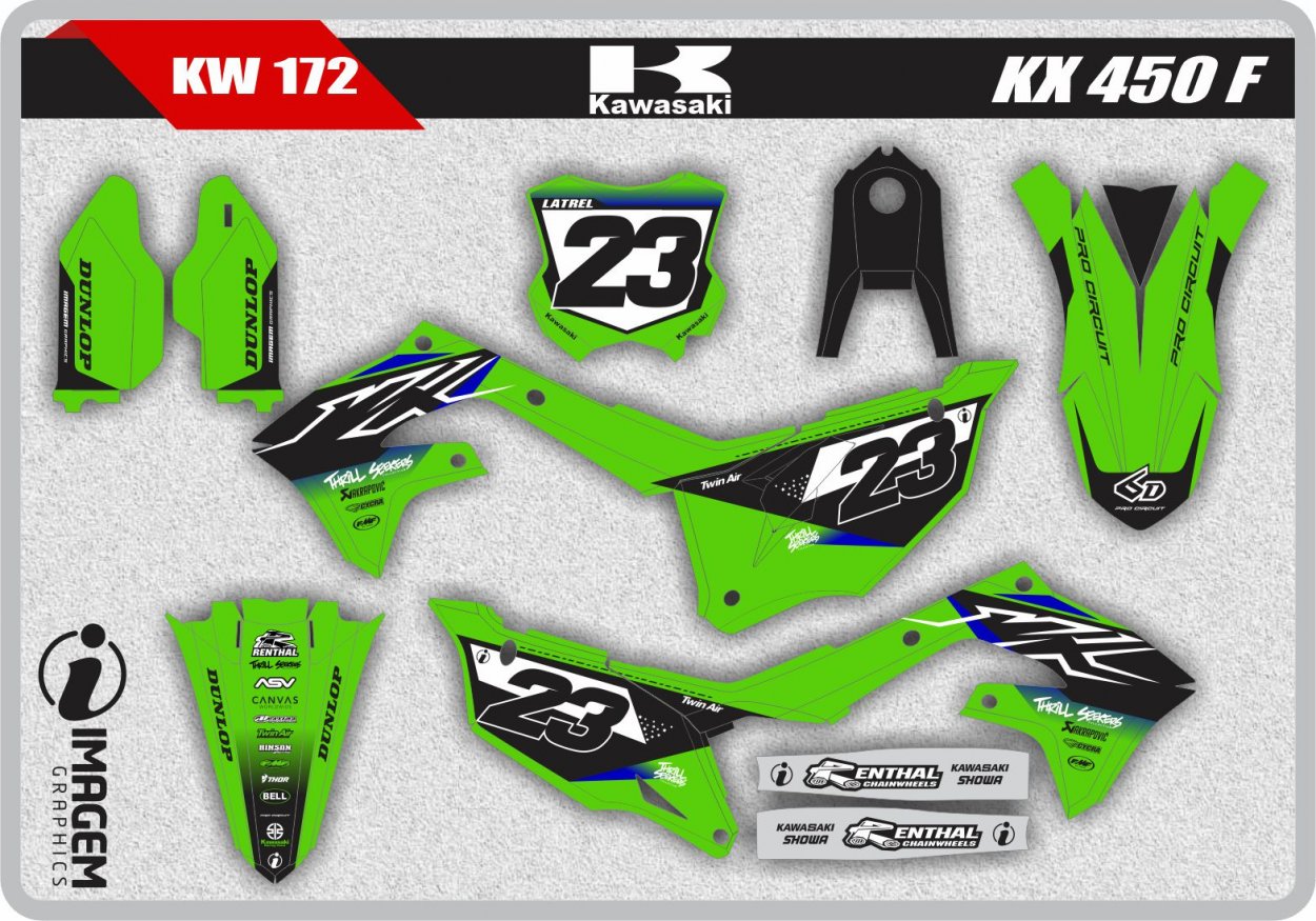 KW 172 KX 450 F