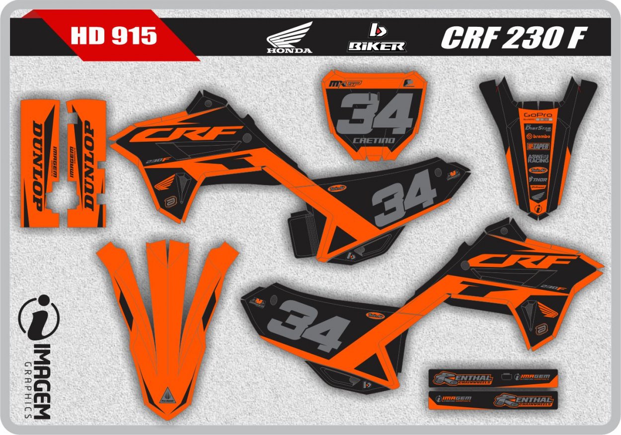 HD 915 CRF 230 F