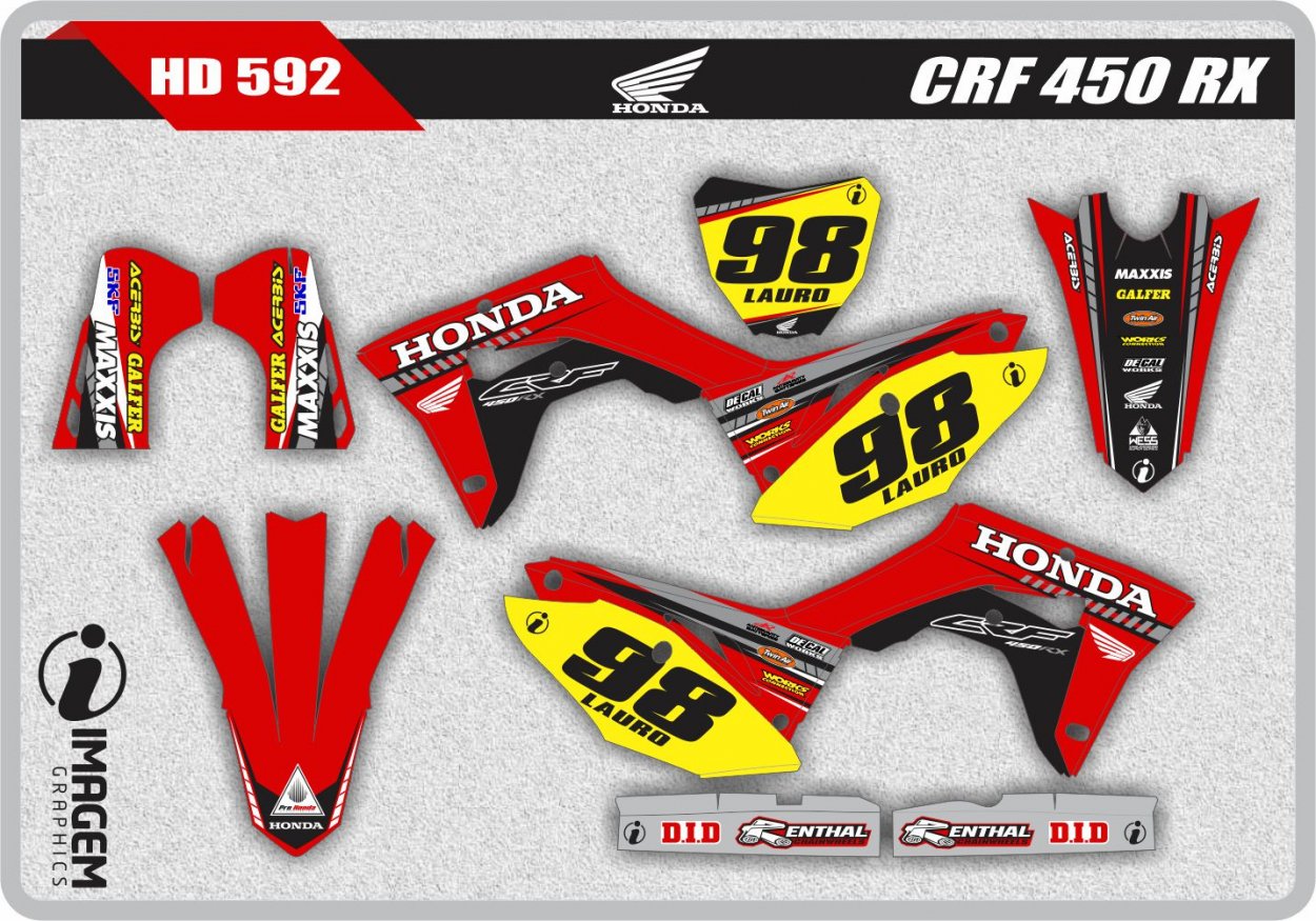 HD 592 CRF 450 RX