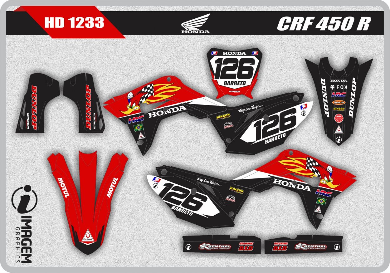 HD 1233 CRF 450 R
