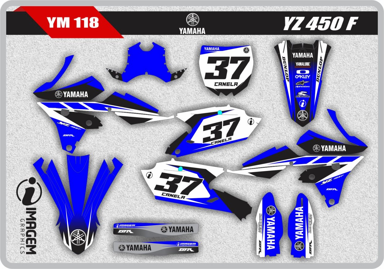 YM 118 YZ 450 F