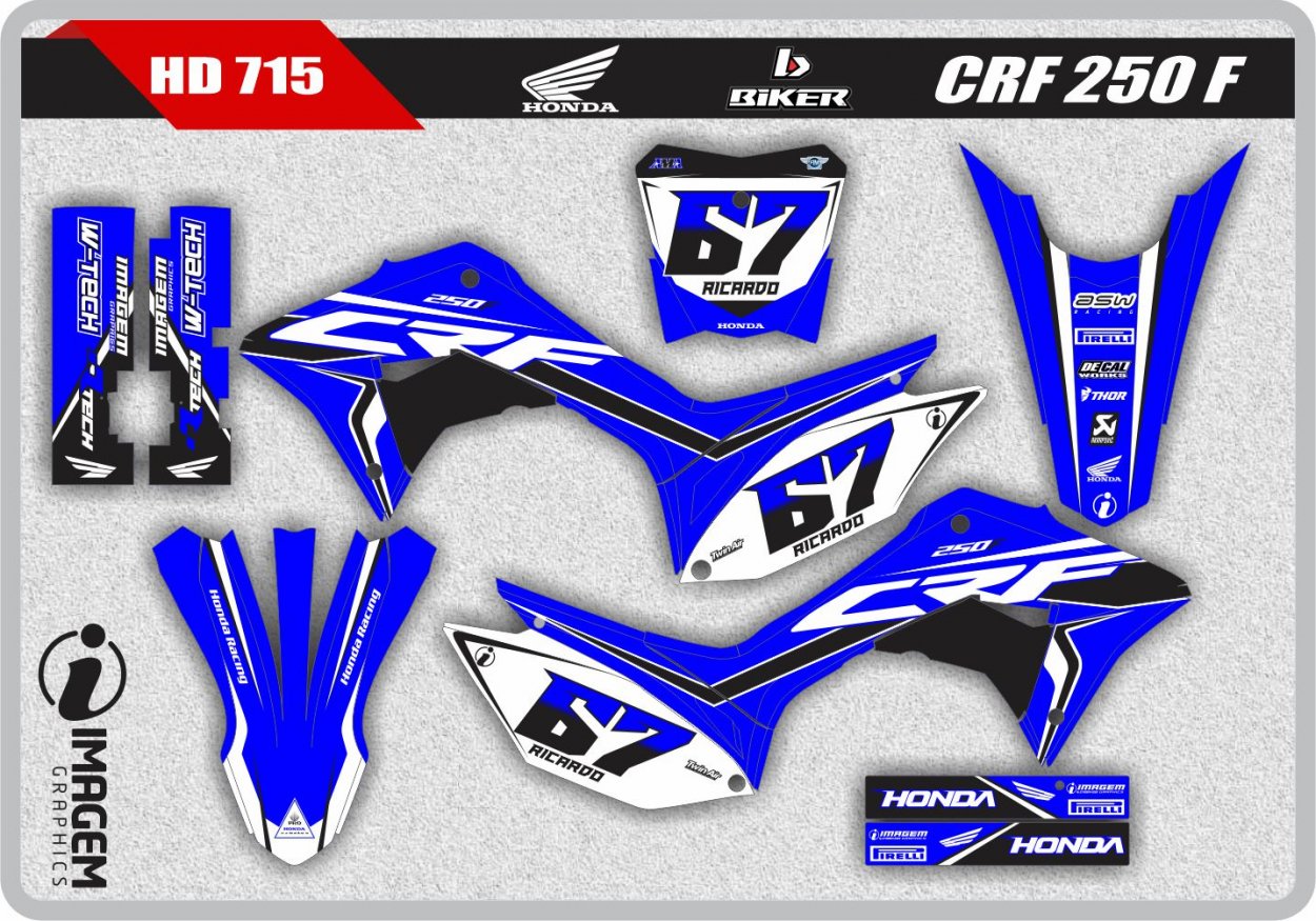 HD 715 CRF 250 F