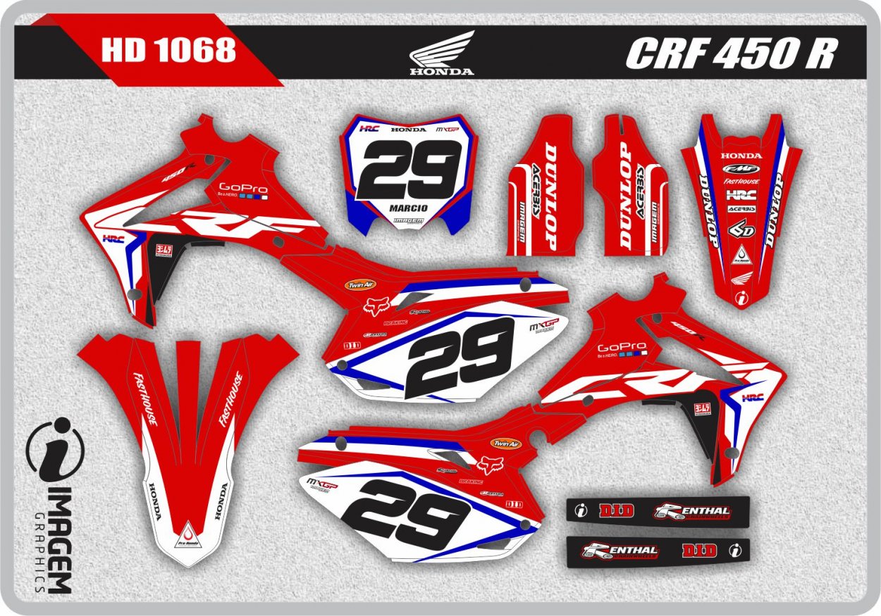 HD 1068 CRF 450 R