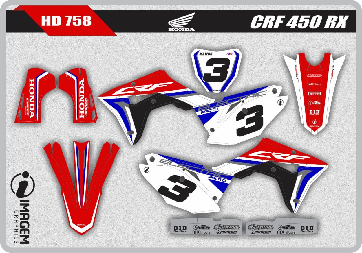 HD 758 CRF 450 RX