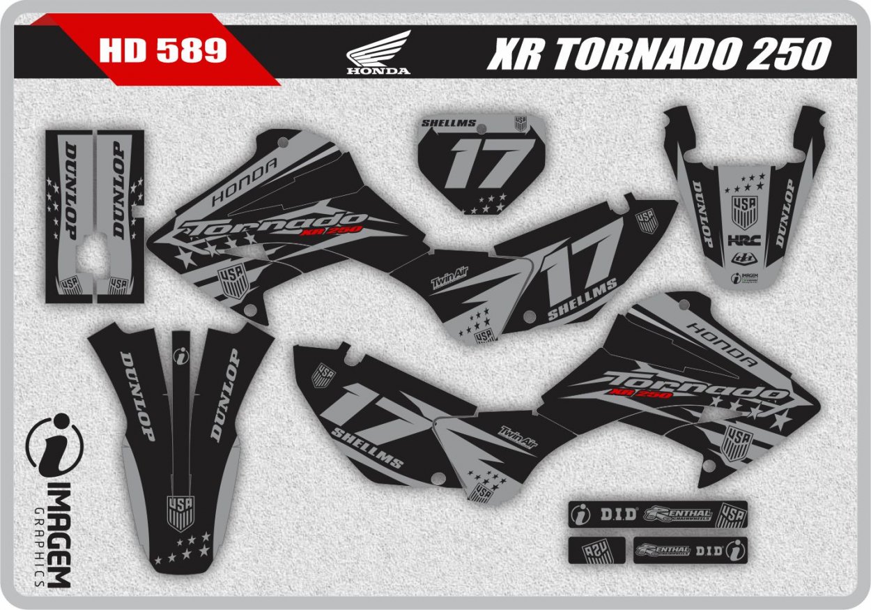 HD 589 XR TORNADO 250