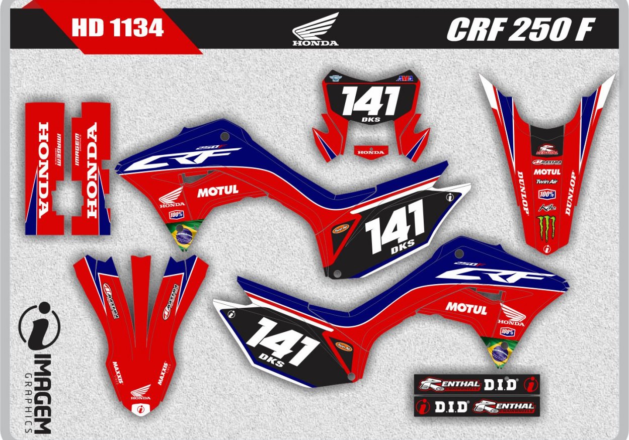 HD 1134 CRF 250 F 