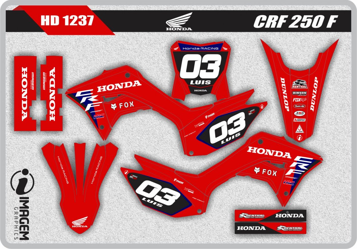 HD 1237 CRF 250 F