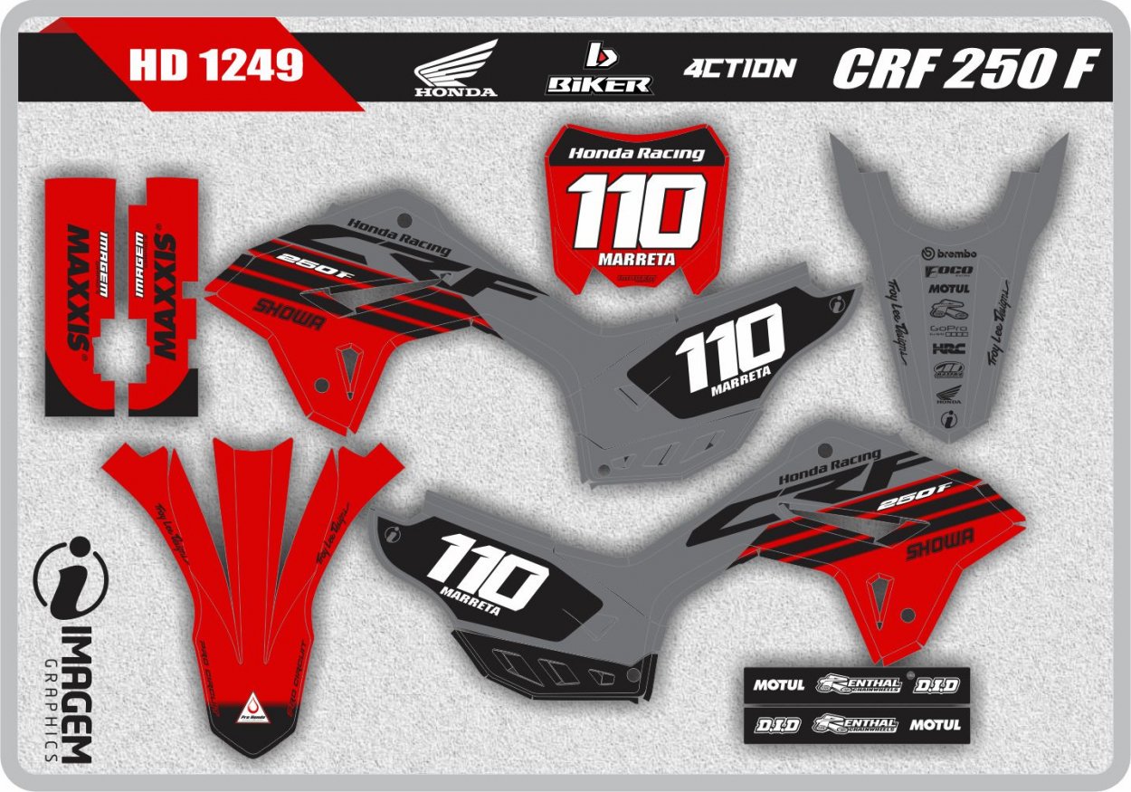 HD 1249 CRF 250 F