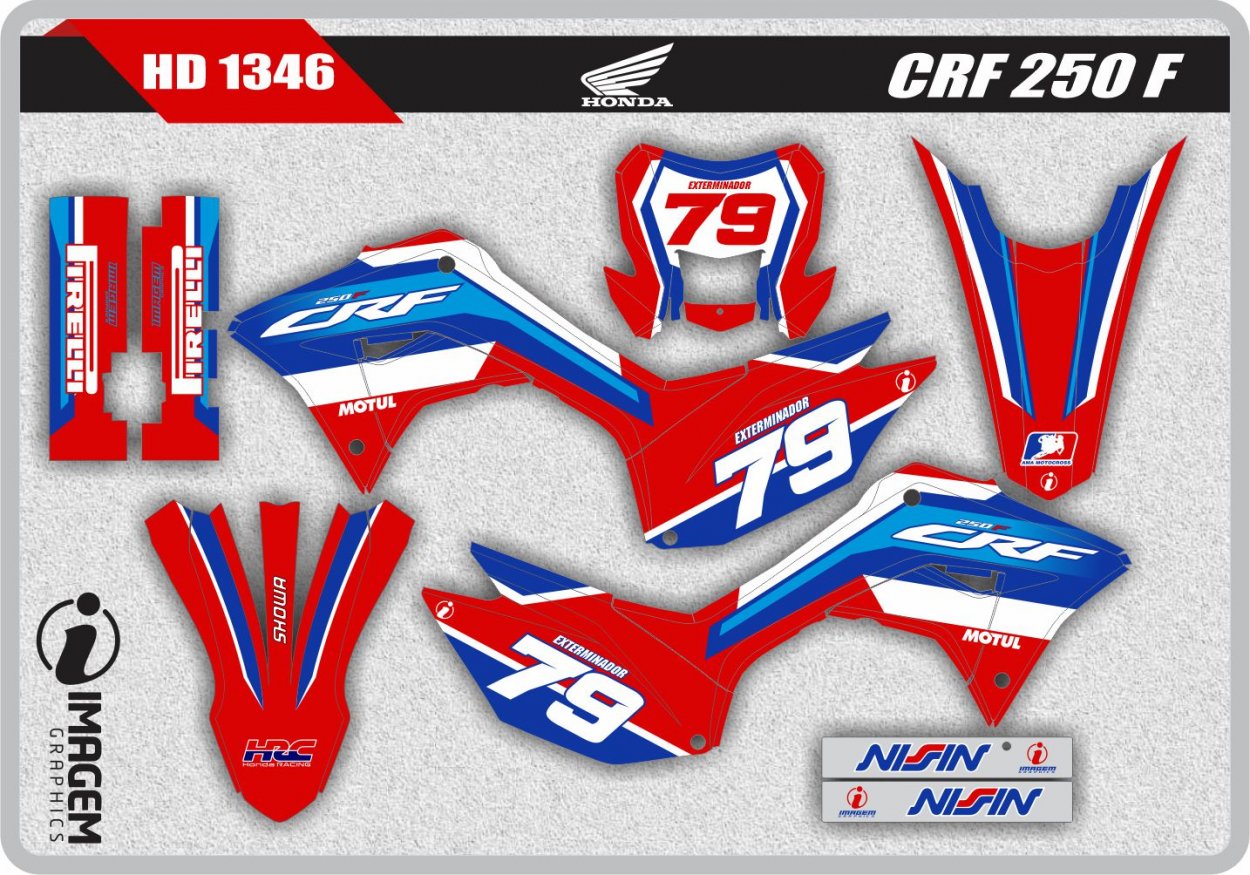 HD 1346 CRF 250 F 