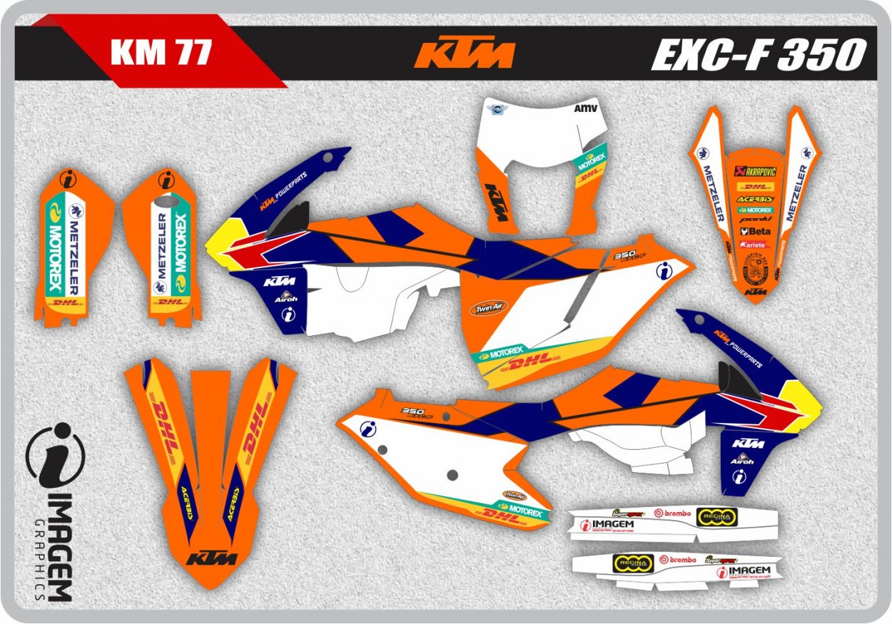 KM 77 KTM EXC-F 350