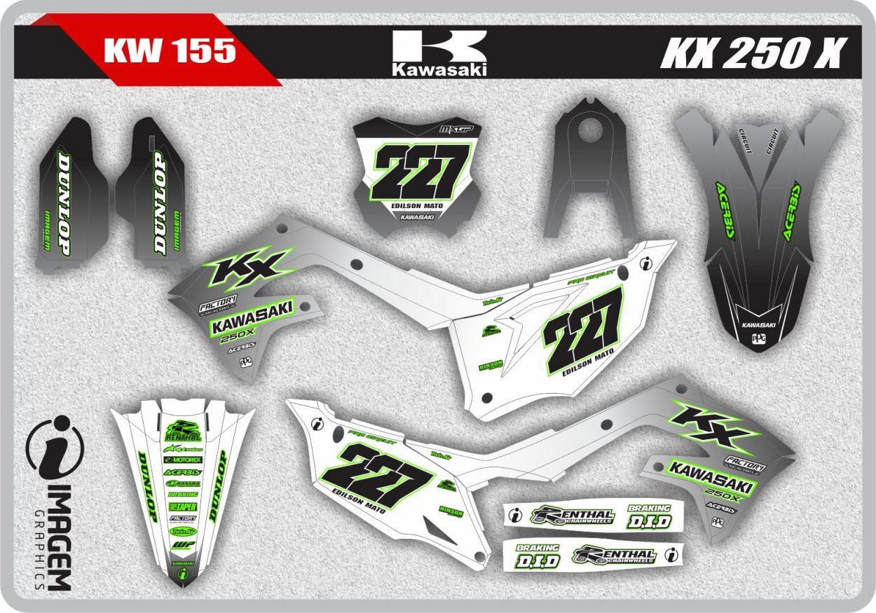 KW 155 KX 250 X
