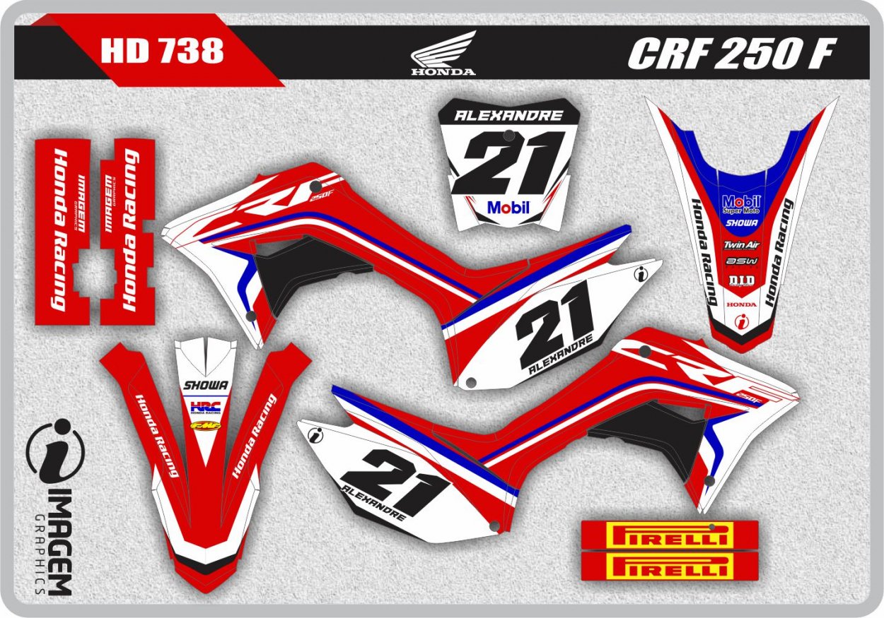 HD 738 CRF 250 F 