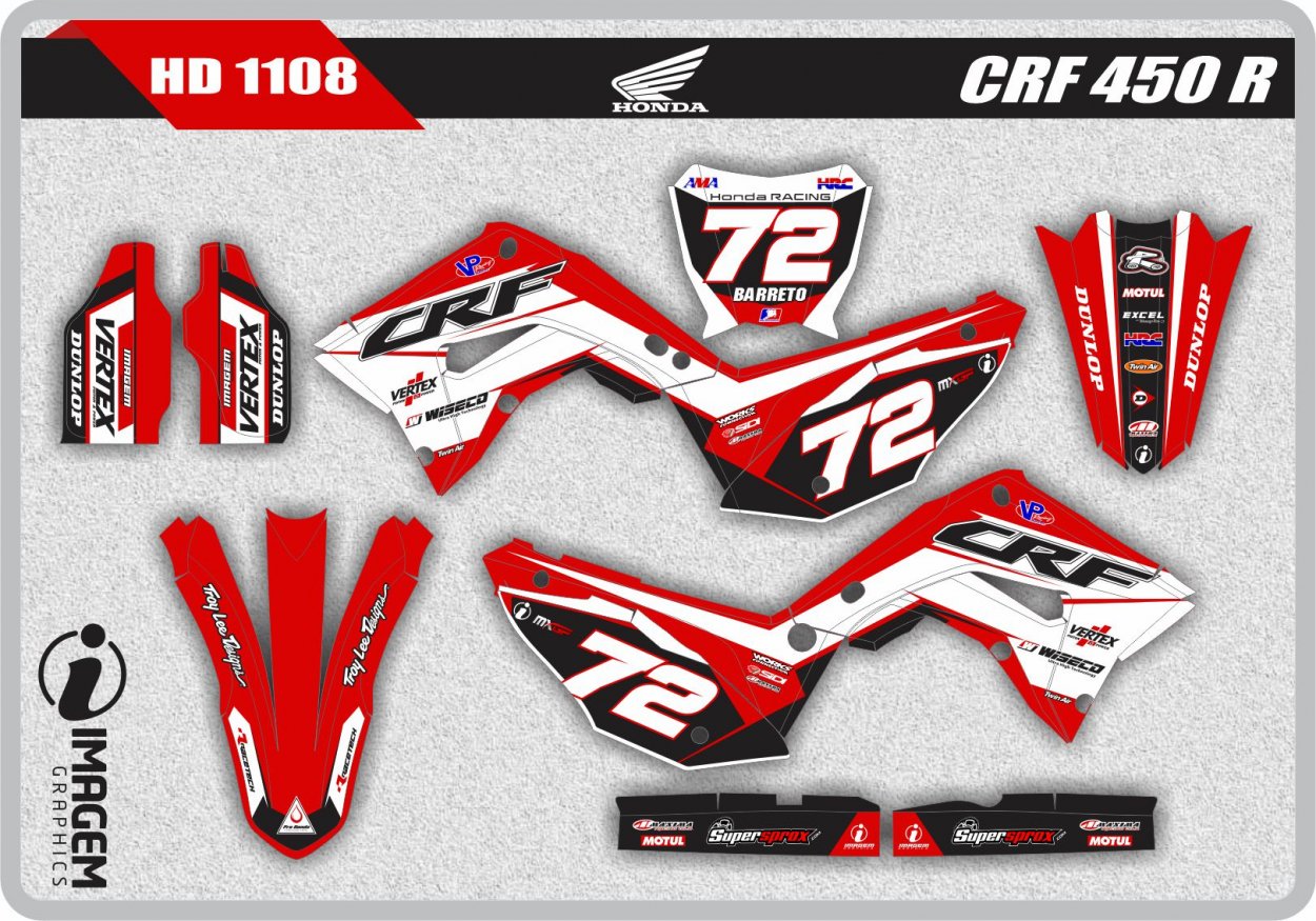 HD 1108 CRF 450 R