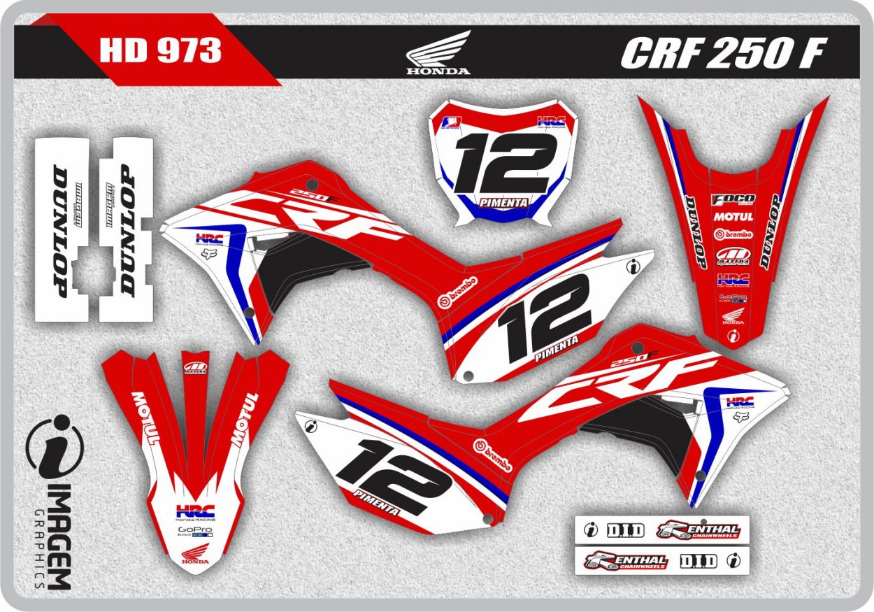 HD 973 CRF 250 F