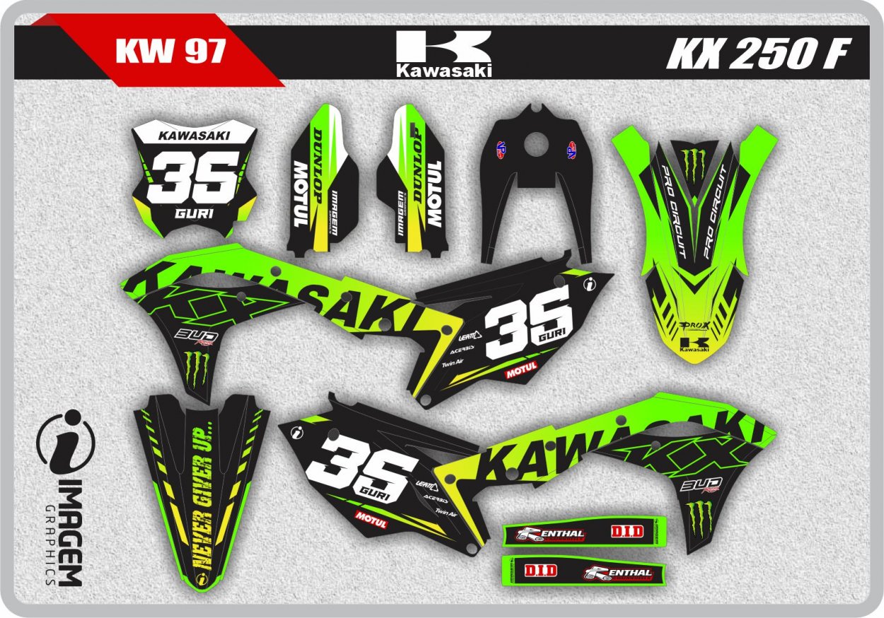 KW 97 KX 250 F