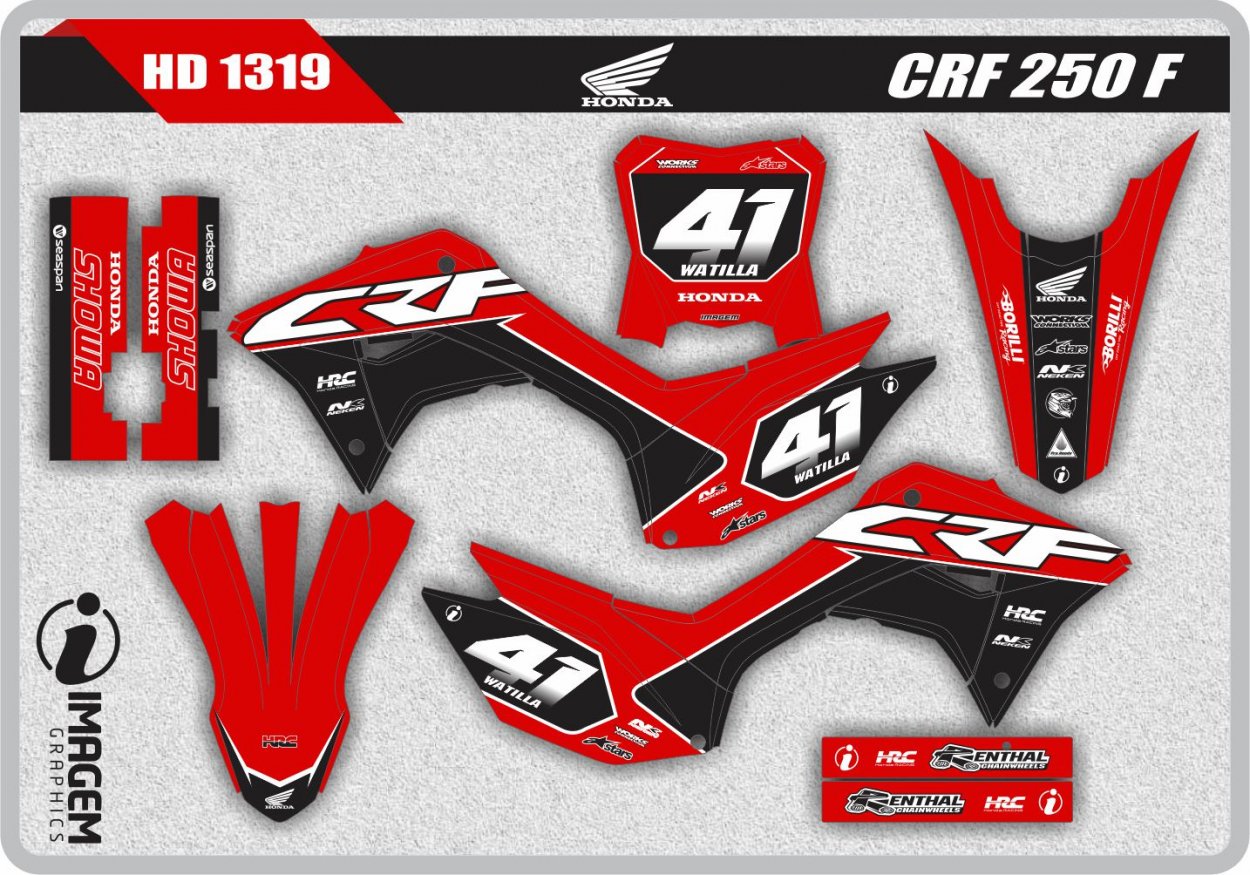 HD 1319 CRF 250 F
