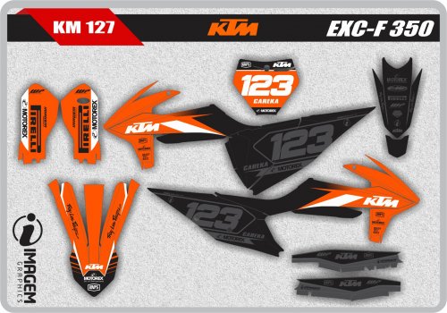 KM 127 KTM EXC-F 350