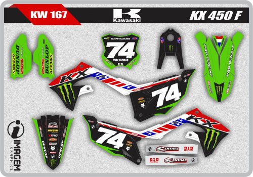 KW 167 KX 450 F
