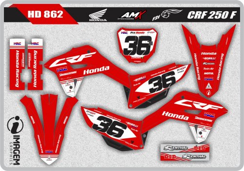 HD 862 CRF 250 F