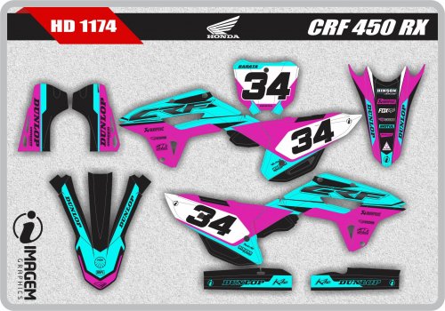 HD 1174 CRF 450 RX