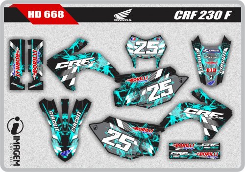 HD 668 CRF 230 F 