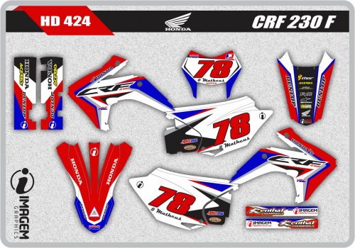 HD 424  CRF 230 F