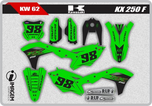 KW 62 KX 250 F