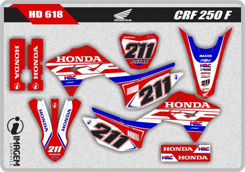HD 618 CRF 250 F