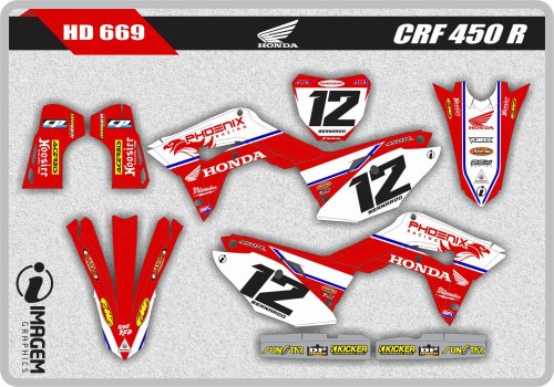 HD 669 CRF 450 R