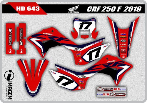HD 643 CRF 250 F