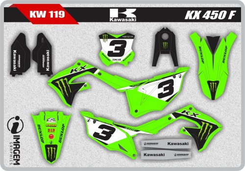 KW 119 KX 450 F