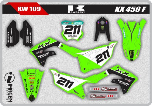 KW 109 KX 450 F