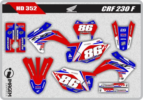 HD 352 CRF 250 R 