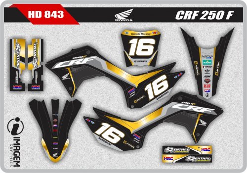 HD 843 CRF 250 F