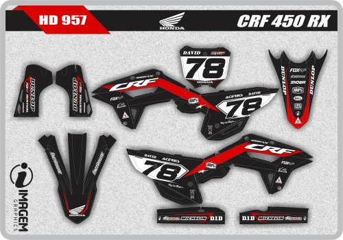 HD 957 CRF 450 RX