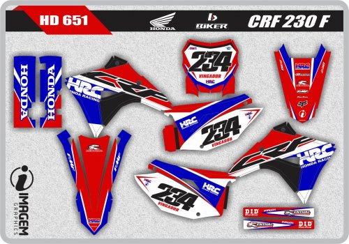 HD 651 CRF 230 F
