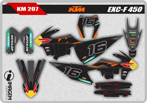KM 207 KTM EXC-F 450