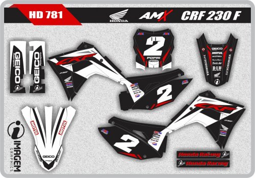 HD 781 CRF 230 F