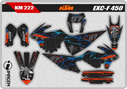 KM 222 KTM EXC-F 450