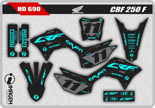 HD 690 CRF 250 F