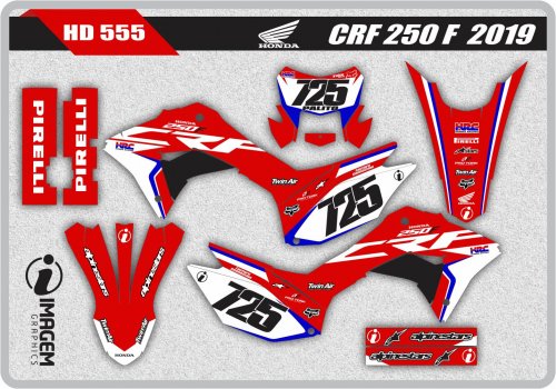 HD 555 CRF 250 F 