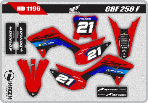 HD 1196 CRF 250 F 