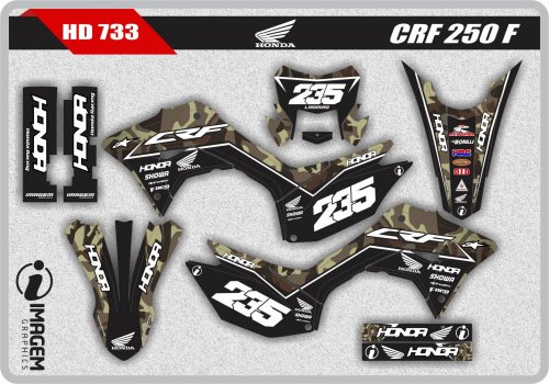 HD 733 CRF 250 F