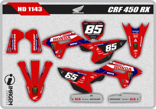 HD 1143 CRF 450 RX