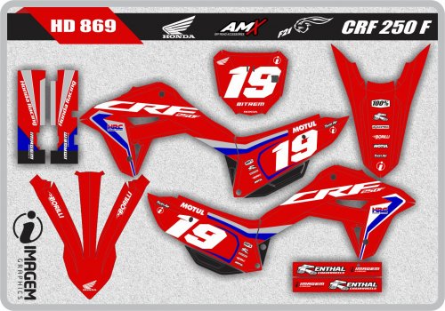 HD 869 CRF 250 F