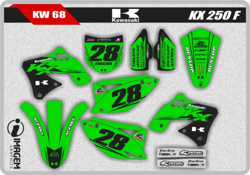 KW 68 KX 250 F