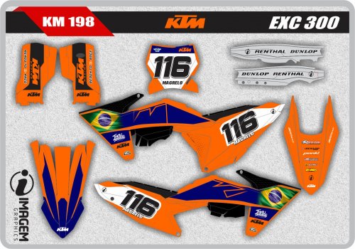 KM 198 KTM EXC 300