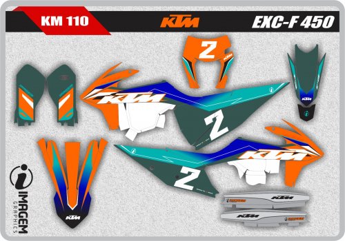 KM 110 KTM EXC-F 450
